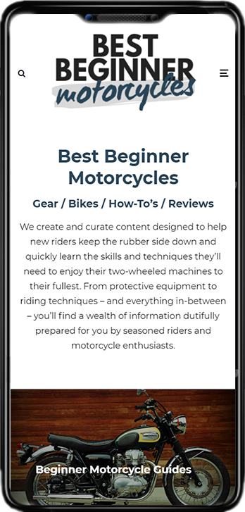 Best Beginner Motorcycles on mobile